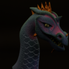 Dragon Creature Head