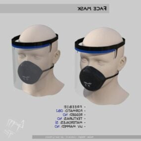 Ansiktsmaske 3d-modell