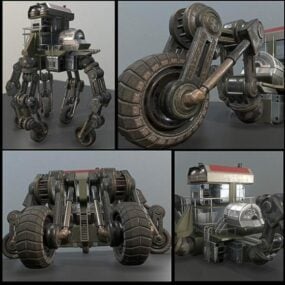 Wheel Toy Vehicle 3d model