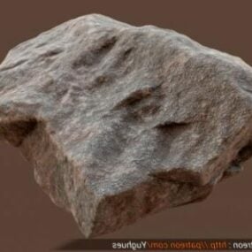 Realistic Photogrammetric Rock 3d model