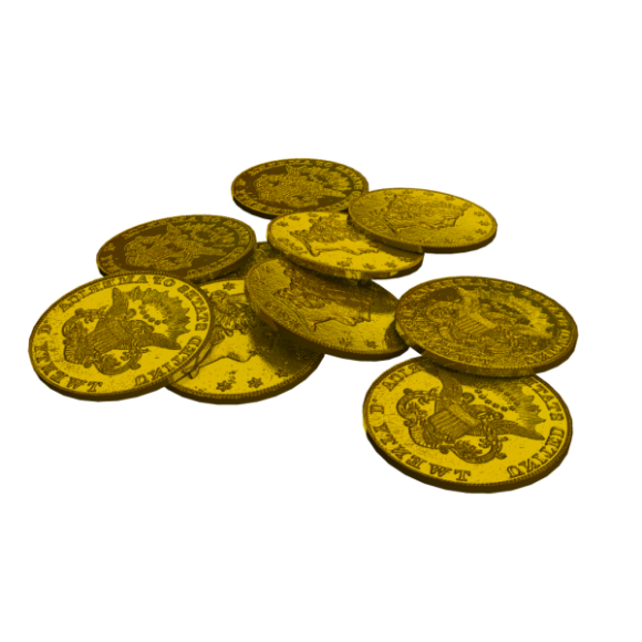 Gold Coins Stack