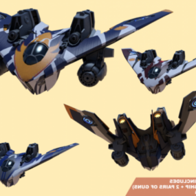 Guardians Of The Galaxy Spaceship 3d model