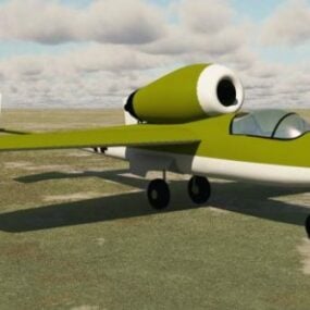 Scifi Aero Sea Aircraft 3d model