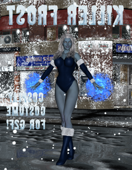 Cosplay Girl Character Killer Frost