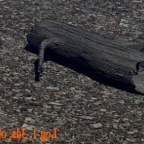 Model 3d Black Log