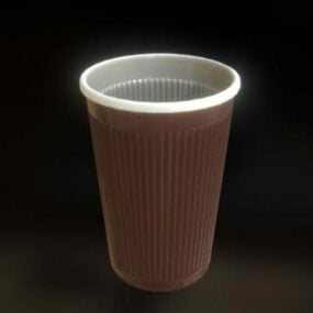 Takeaway Plastic Cup 3d model