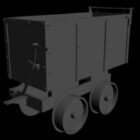Mining Cart Vintage Vehicle