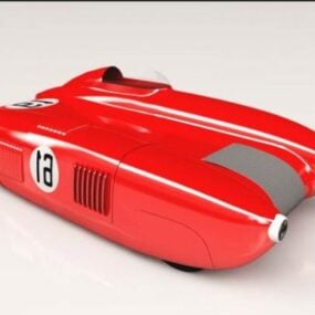 Nardi Giannini 750 Vintage Car 3D-malli