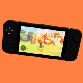 Consola Nintendo Switch modelo 3d