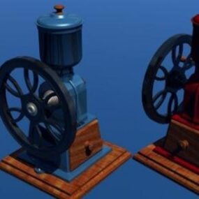 Mill Coffee Machine 3D-malli