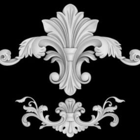 Ornament griechische Dekoration 3D-Modell