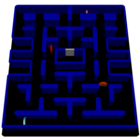 Mô hình 3d chơi game Pacman