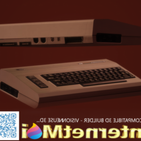 Game Keyboard 3d model