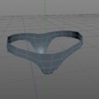Base dei pantaloni FBX formato (risorsa Modeler)