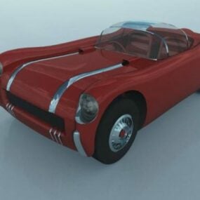 مدل سه بعدی اتومبیل کلاسیک پونتیاک موتوراما بونویل