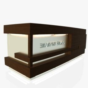 Reception Desk 3d model