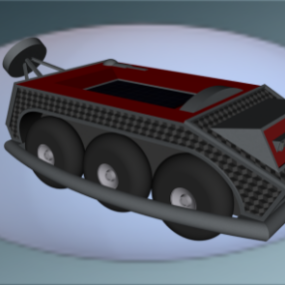 Modelo 3D do carro-conceito Robug