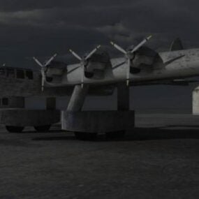 7D model ruského bombardovacího letadla K3