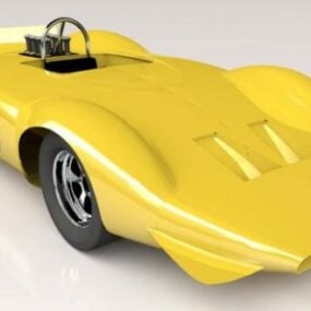 Model 3D samochodu sportowego Shelby Cobra