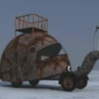 Rustic Snail Car