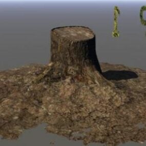 Model 3D drzew liściastych