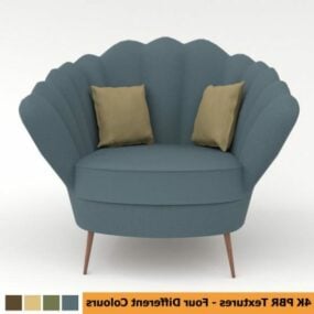 Stylish Sofa 3d model