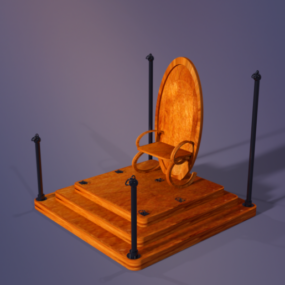 Simple Throne 3d-model