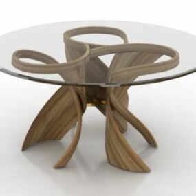 Glass Table Virtuos 3d model