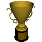 Gouden trofee