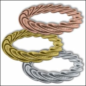 Twisted Ring 3d model