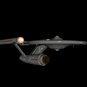Uss Lexington Spaceship 3d model
