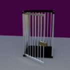 Vertical Steel Cage