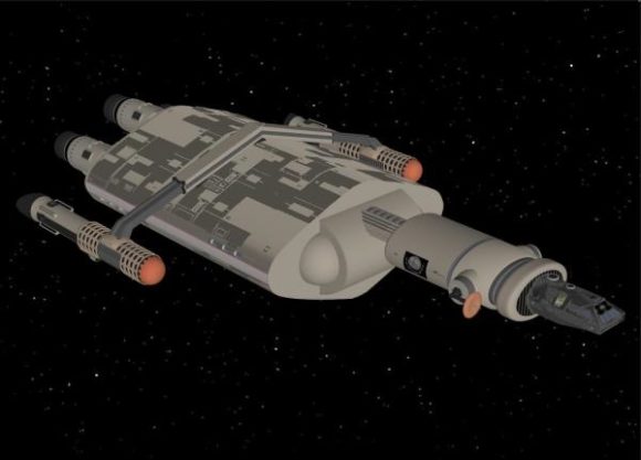 Space Ss Valiant Starship