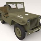 Segunda Guerra Mundial Jeep Coche