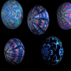 Velikonoční vajíčka 3D model