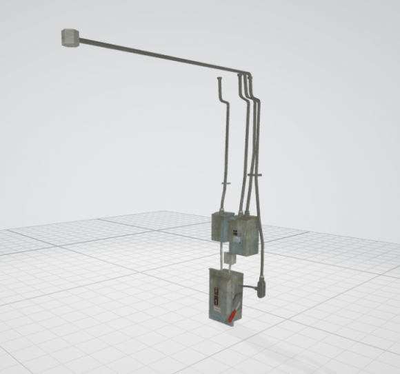 Electrical Industrial Lamp