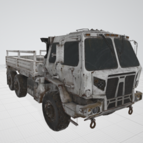 Steampunk 트럭 3d 모델