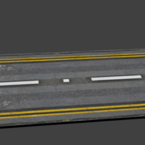 古い道路3Dモデル