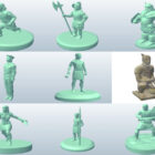 أعلى 10 Obj موارد نماذج المحارب ثلاثية الأبعاد أحدث عام 3