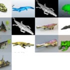 Top 13 Obj Crocodile 3D-modeller Senaste 2022