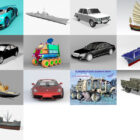 Top 13 Obj Transportieren Sie 3D-Modelle für Design Latest 2022