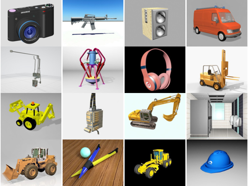 Top 16 Equipment 3D Models for Free Most Recent 2022