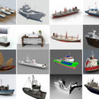 Top 17 modeli statków 3D Najnowsze 2022
