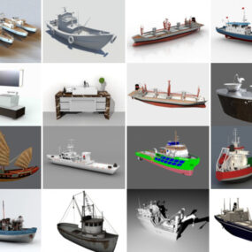 Top 17 nejnovějších 3D modelů plavidel pro rok 2022