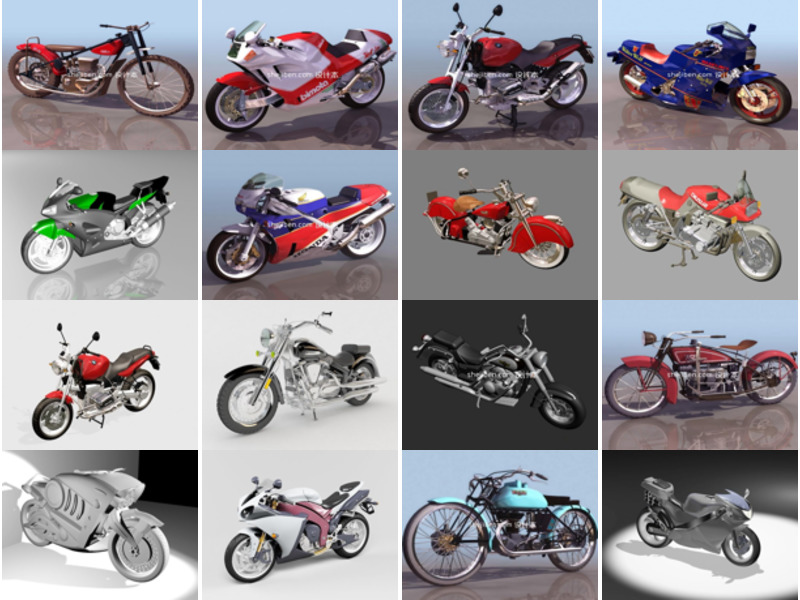 Top 21 3ds Max Motorcycle 3D Models Resources Latest 2022