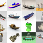 Topp 21 vatten 3D-modeller senaste 2022