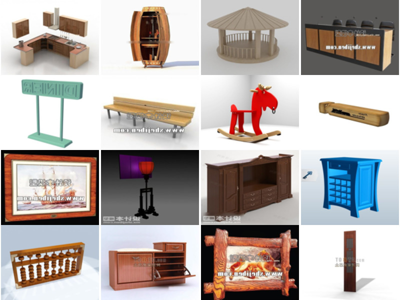 Top 21 Wooden 3D Models for Rendering Most Recent 2022