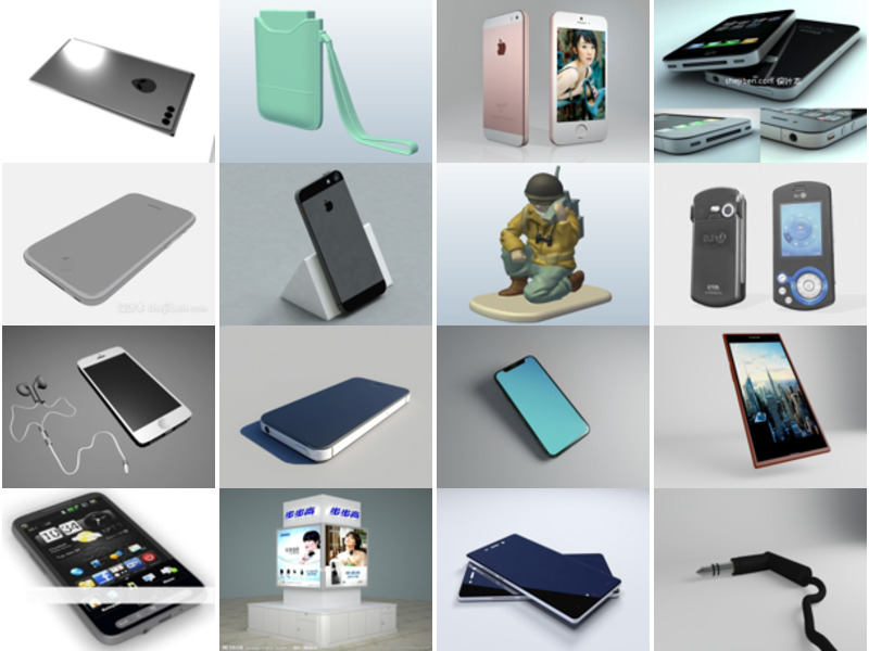 Top 21 phone 3D Models for Design Newest 2022