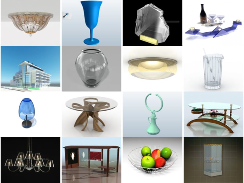 Top 22 kostenlose 3D-Modelle aus Glas, neuste Version 2022