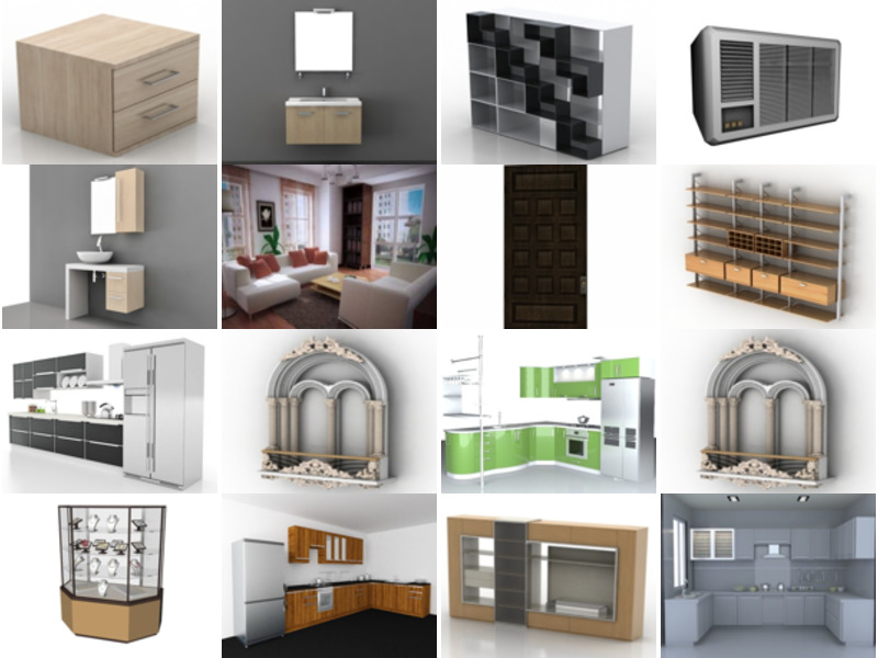 Top 23 kabinet 3D-modeller mest populære 2022